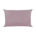 Ver imagem 1 de Capa para Almofada em Veludo Liso Retangular 60x40 Cor:rosa Quartzo