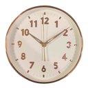 Ver imagem 2 de Relógio de Parede Redondo Branco e Gold 23 cm | Casa Del Grande