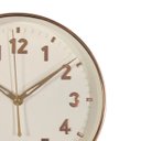 Ver imagem 3 de Relógio de Parede Redondo Branco e Gold 23 cm | Casa Del Grande