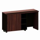 Ver imagem 2 de Aparador Frigobar de Embutir Direito com Armário 2 Portas Pés em Metal Corporate