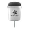 Cesto Individual Lixeira Coleta Seletiva 40l com Poste Preto - 12