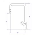 Ver imagem 3 de Misturador Cozinha Facil de Abrir Mesa Deca Luxo Axis Bica Móvel - 1256c73