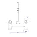 Ver imagem 2 de Misturador Cozinha Facil de Abrir Mesa Deca Luxo Axis Bica Móvel - 1256c73