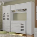 Ver imagem 7 de Cômoda Infantil 100% MDF 4 Gavetas e 1 Porta Eloísa Branco