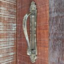 Ver imagem 2 de Puxador Duplo Magnus Bronze Antigo 300mm Porta Pivotante Correr Madeira Vidro Colonial Clássico Rúst