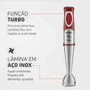 Ver imagem 3 de Mixer Premium Mondial M-10 500w vermelho com Inox 220v
