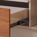Ver imagem 5 de Estante Home para Tv até 75 Polegadas Noble 225cm com Torre Nicho Led Off White/jequitiba