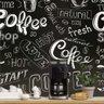 Papel de Parede Adesivo Lavável Coffee Pontual Decor 1m X 1,22m - 1