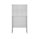 Ver imagem 1 de Modulo Aéreo Safira Solteiro Mdf com 3 Portas Clic Móveis Branco
