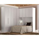 Ver imagem 4 de Modulo Aéreo Safira Solteiro Mdf com 3 Portas Clic Móveis Branco