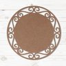 Sousplat em MDF Arabesco Cru - 2