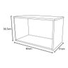 Nicho Decorativo 60 cm - Fit Mobel - Amêndoa - 3