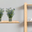 Ver imagem 4 de Kit 6 Hastes Flores Artificiais Azul 60cm para Vasos e Decoração de Festa
