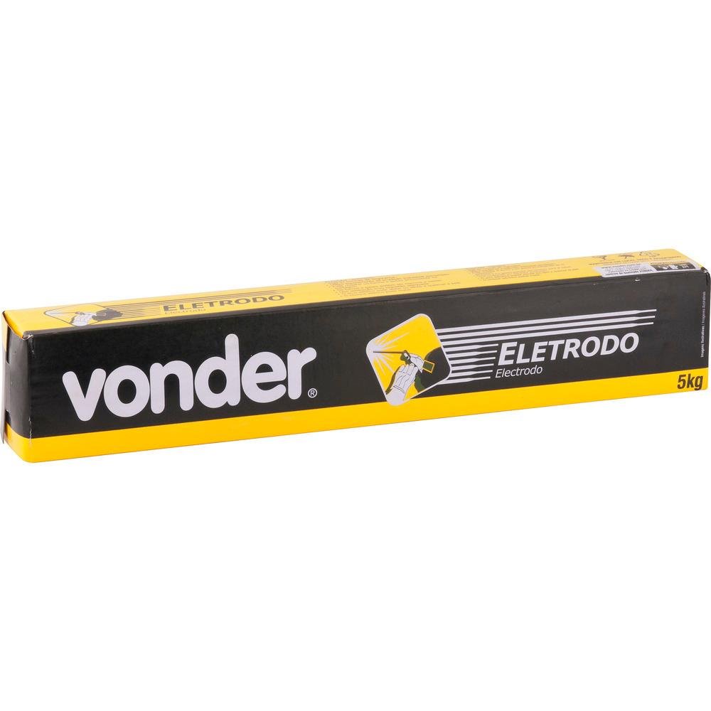 Eletrodo 7018 3,25mm com 5 quilos - Vonder - 5