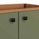 Ver imagem 4 de Balcão Kappesberg Pixel 2 Portas Canela/verde Frevo 80cm