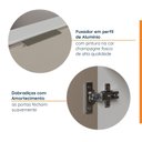 Ver imagem 7 de Balcão Suspenso 4 Gavetas 40cm sem Tampo sem Rodapé Ipanema CabeCasa MadeiraOriginals