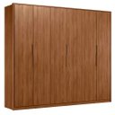 Ver imagem 2 de Guarda Roupa Casal 6 Portas e 6 Gavetas Atrice -élpis Móveis - Nogueira Touch
