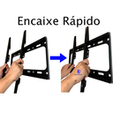 Ver mais imagens de Suporte para TV LCD LED Oled Qled 25 a 55 Polegadas Fixo Samsung Lg Universal 25 32 40 42 43 50 55