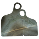 Ver imagem 1 de Tábua Aconchego Granito Verde Tartaruga Polido