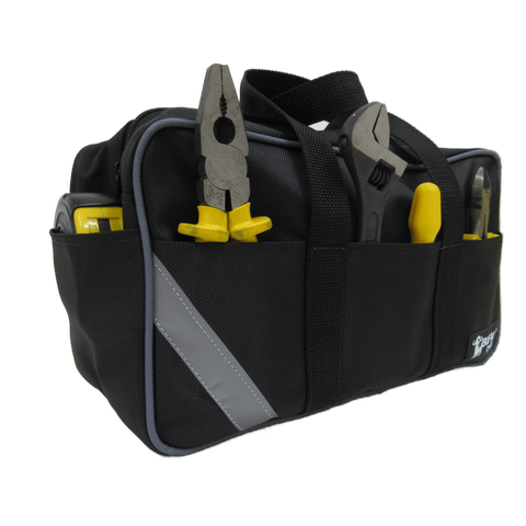 Bolsa Mala de Ferramentas Lona com Forro 8 Divisórias Multiuso