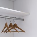 Ver imagem 7 de Guarda Roupa Solteiro com Espelho 2 Portas de Correr Rc2005 Linha Roupeiros Emovell