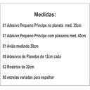 Ver imagem 3 de Adesivo de Parede Pequeno Príncipe Aquarelado Boho