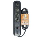 Ver imagem 1 de Filtro Linha Régua 4 Tomadas 10a Bivolt Certificado