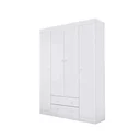 Ver imagem 3 de Guarda Roupa de Bebê Infantil 4 Portas 2 Gavetas Helena