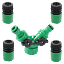 Conjunto para Mangueira com 5 Peças sem Bloqueador de Fluxo D'água - 1
