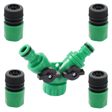 Conjunto para Mangueira com 5 Peças sem Bloqueador de Fluxo D'água