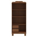 Ver imagem 5 de Guarda Roupa Solteiro 78cm 2 Portas Giana Castanho F07 - Mpozenato