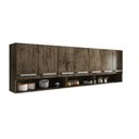 Ver imagem 1 de Armário Suspenso de Parede 7 Portas Luxemburgo