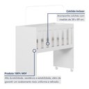 Ver imagem 3 de Mini Berço 100% MDF com Colchão 5 em 1 Ariel 