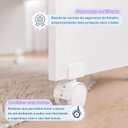 Ver imagem 6 de Mini Berço 100% MDF com Colchão 5 em 1 Ariel Branco