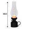 Kit 2 Lamparinas Eletrônica Decorativa Vela Led Branco Quente 24cm - Magizi - 4