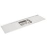 Pia de Cozinha Inox Cuba Central 200x52cm - FABPIA01120101 - FABRINOX - 1