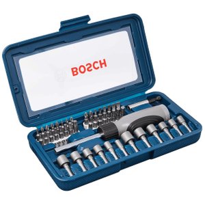 Kit de Ferramentas Parafusar com 46 Pecas Bosch