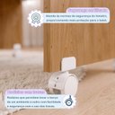 Ver imagem 6 de Mini Berço 100% MDF com Colchão 5 em 1 Ariel Branco/Ypê