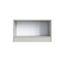 Ver imagem 3 de Armário de Lavanderia Aéreo com Varal de Roupas Crart-ARM007 1 Porta 1 Prateleira MDP 69cm Bege