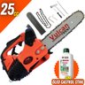 Moto Serra Vulcan VSL250 25cc Ideal Para Corte de Galhos e Lenha + Óleo 2T Castrol Stihl - 1