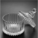 Ver imagem 6 de Potiche com Tampa Cristal 10,5cm Carrossel Lyor Transparente Mini Bomboniere Decorativo