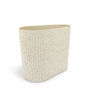 Ver imagem 1 de Vaso de Vidro com Textura de Areia Decorativo 19x20cm