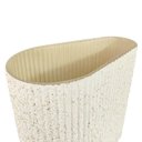 Ver imagem 2 de Vaso de Vidro com Textura de Areia Decorativo 19x20cm