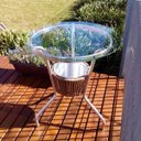 Ver imagem 4 de Mesa com Cooler em Alumínio Polido com Tampo em Fibra Sintética