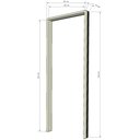 Ver imagem 3 de Jogo Batente Misto 11 - Cabeceira 82 X 215 X 11 - Hale