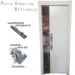 Modelo Affluence * porta de correr embutida - 92x210 - 1