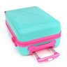 Mala de Viagem de Bordo Infantil Barbie Perfil Verde Polo King - 7
