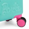 Mala de Viagem de Bordo Infantil Barbie Perfil Verde Polo King - 9