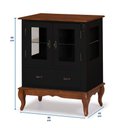 Ver imagem 4 de Cristaleira com 2 Portas e Laterais em Vidro Pés Luiz Xv 60312 Linz Móveis