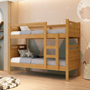 Ver imagem 3 de Beliche Bicama Solteiro Vira 2 Camas Jaspe 100% Mdf Proteção:cinamomo